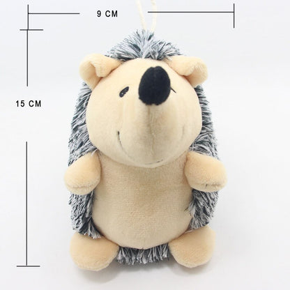 Hedgehog Soft Plush Dog Toys Small/Large Dogs Interactive /Squeaky Sound Toy Chew Bite Resistant toy Pets Accessories Supplies