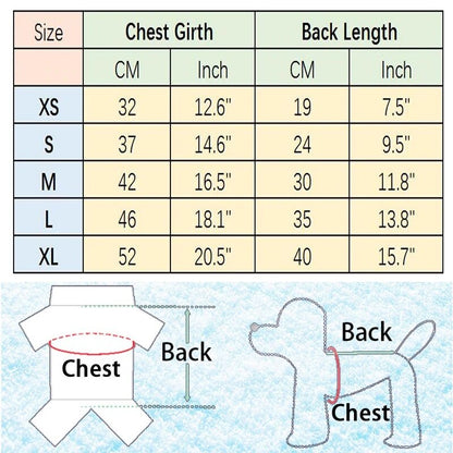 Pet Clothes Puppy Outfit Vest Warm Dog Clothes For Small Dogs Winter Windproof Pets Dog Jacket Coat